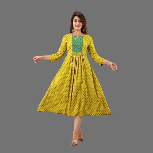 New Trendy Printed Kurti